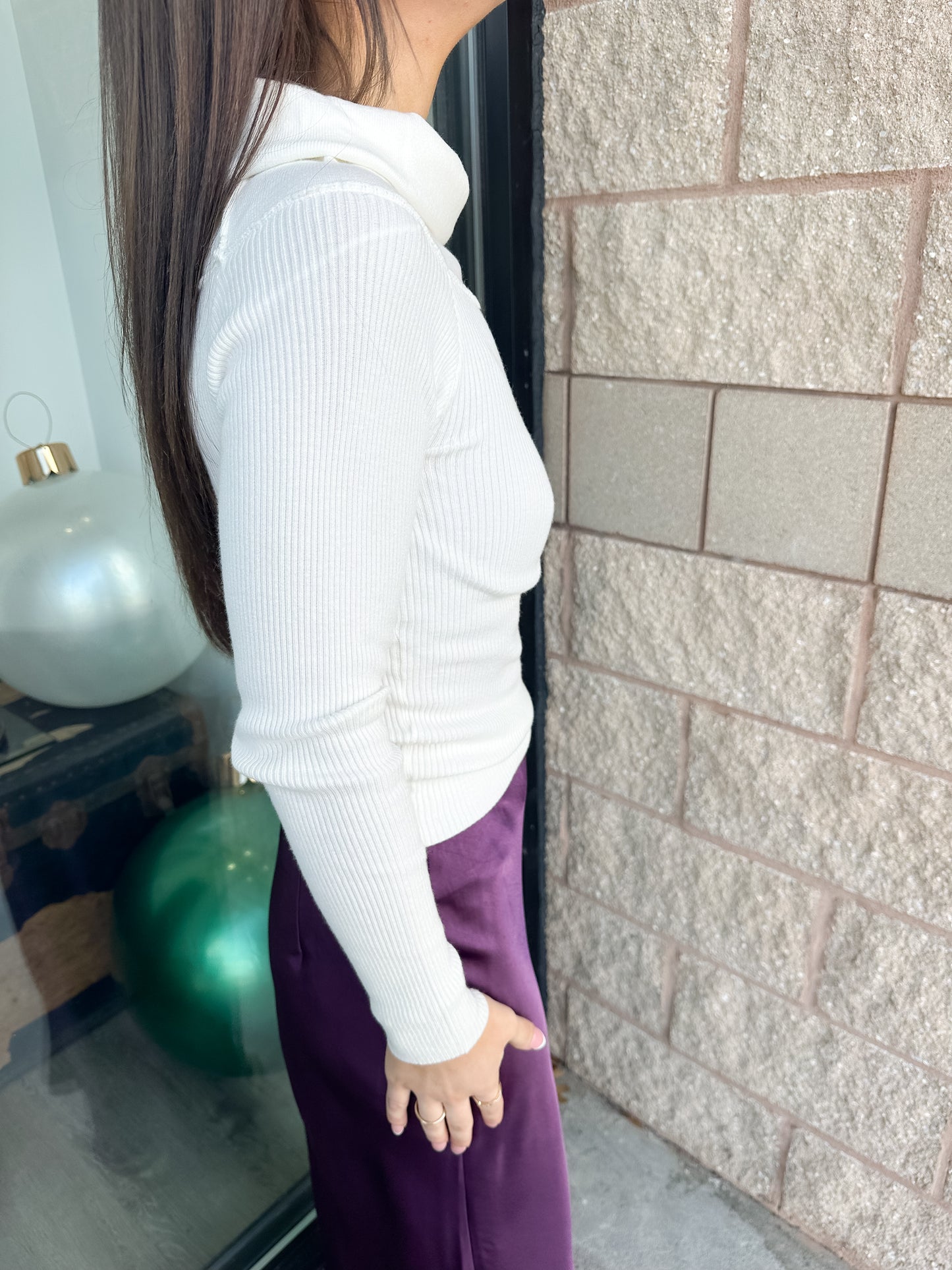 Katelynn Ribbed Knit Top