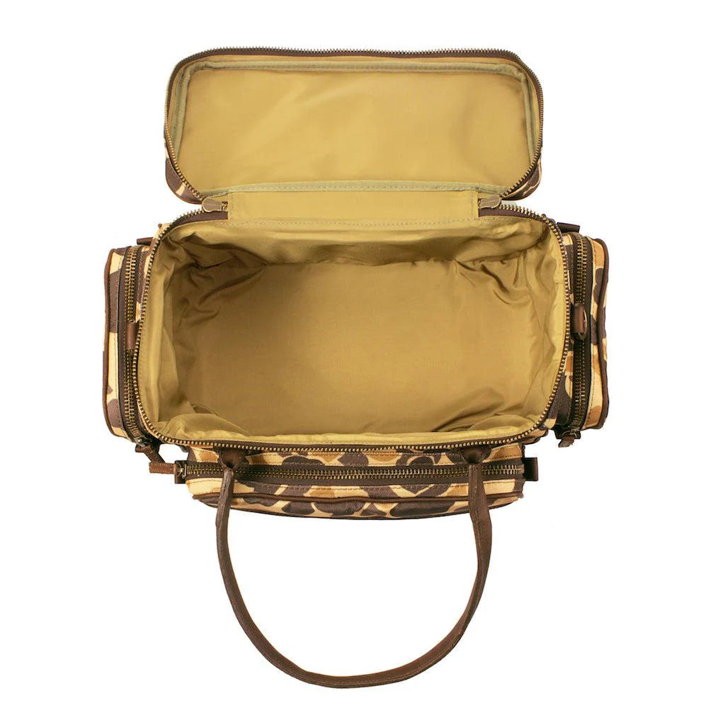 Mission Mercantile White Wing Waxed Canvas Guide Bag - Smoke Vintage Camo