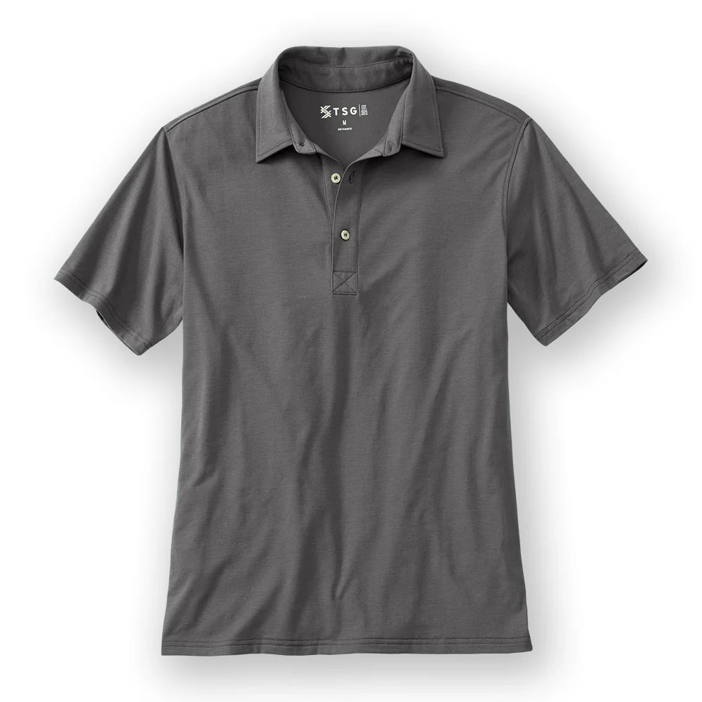 TSG Drift Lightweight Polo - Granite