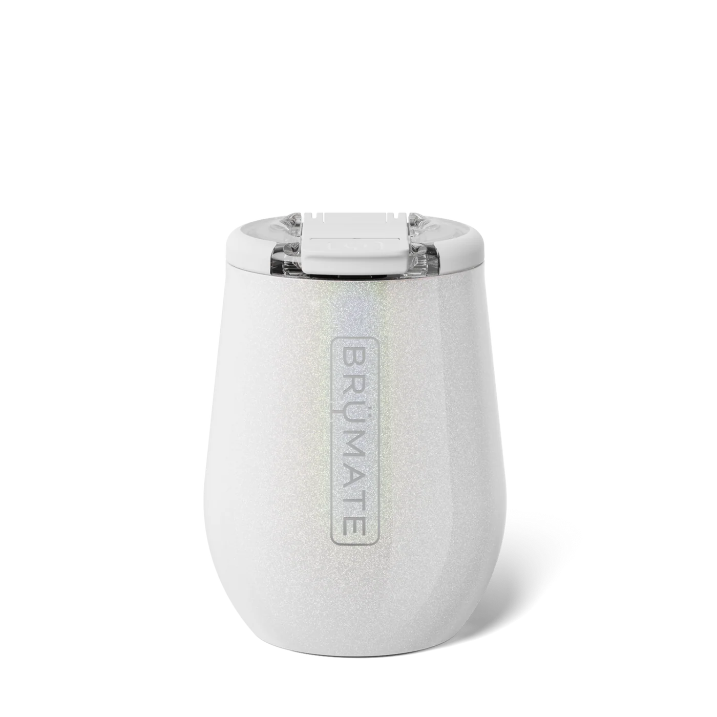 BruMate Uncork’d 14oz - Glitter White