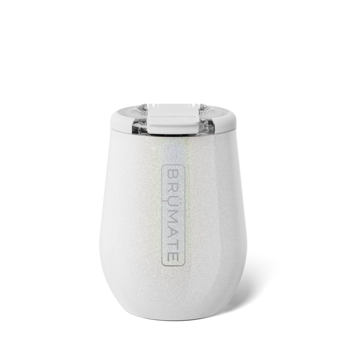 BruMate Uncork’d 14oz - Glitter White