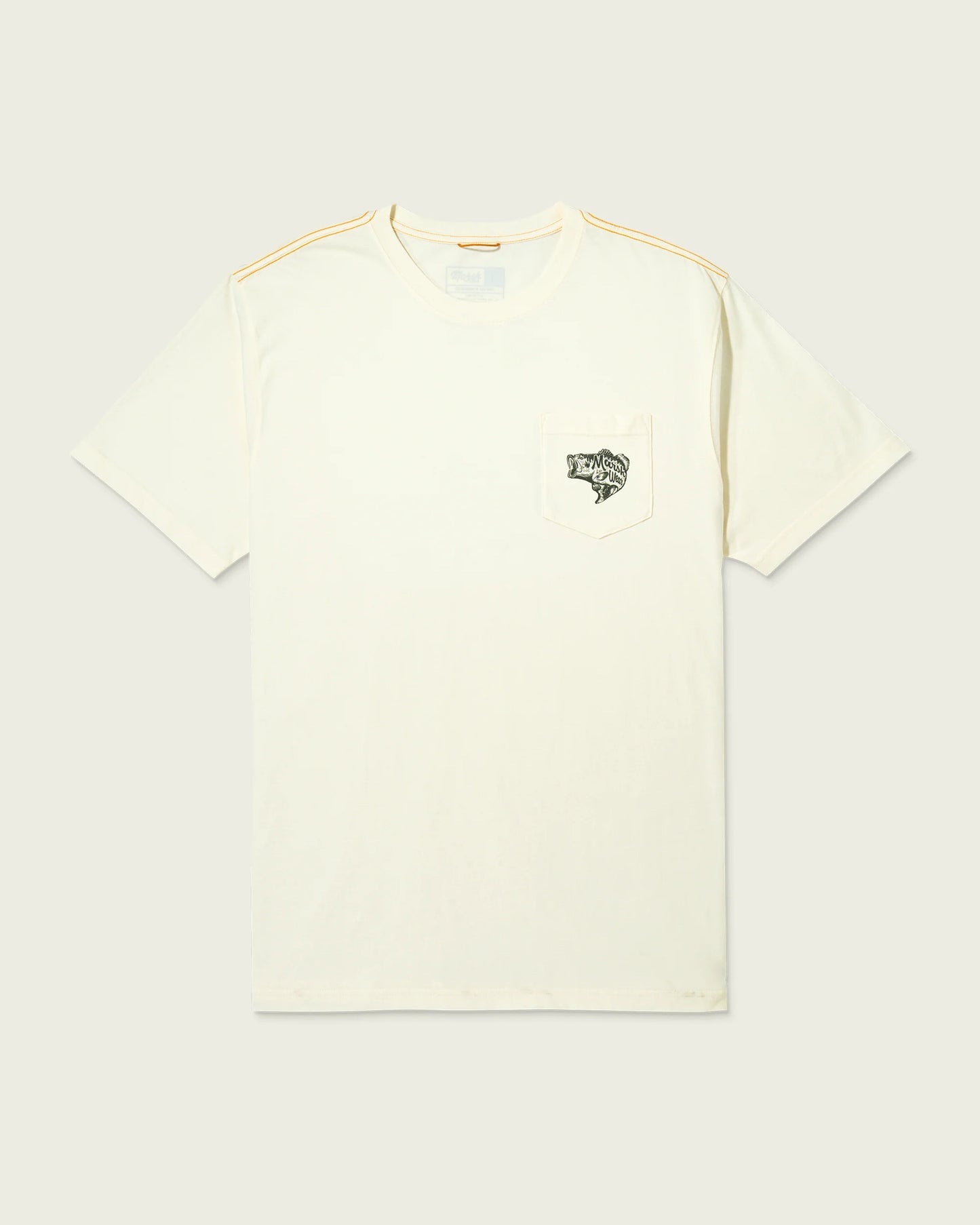 Marsh Wear Men’s Whopper S/S Pocket T-Shirt - Vintage White