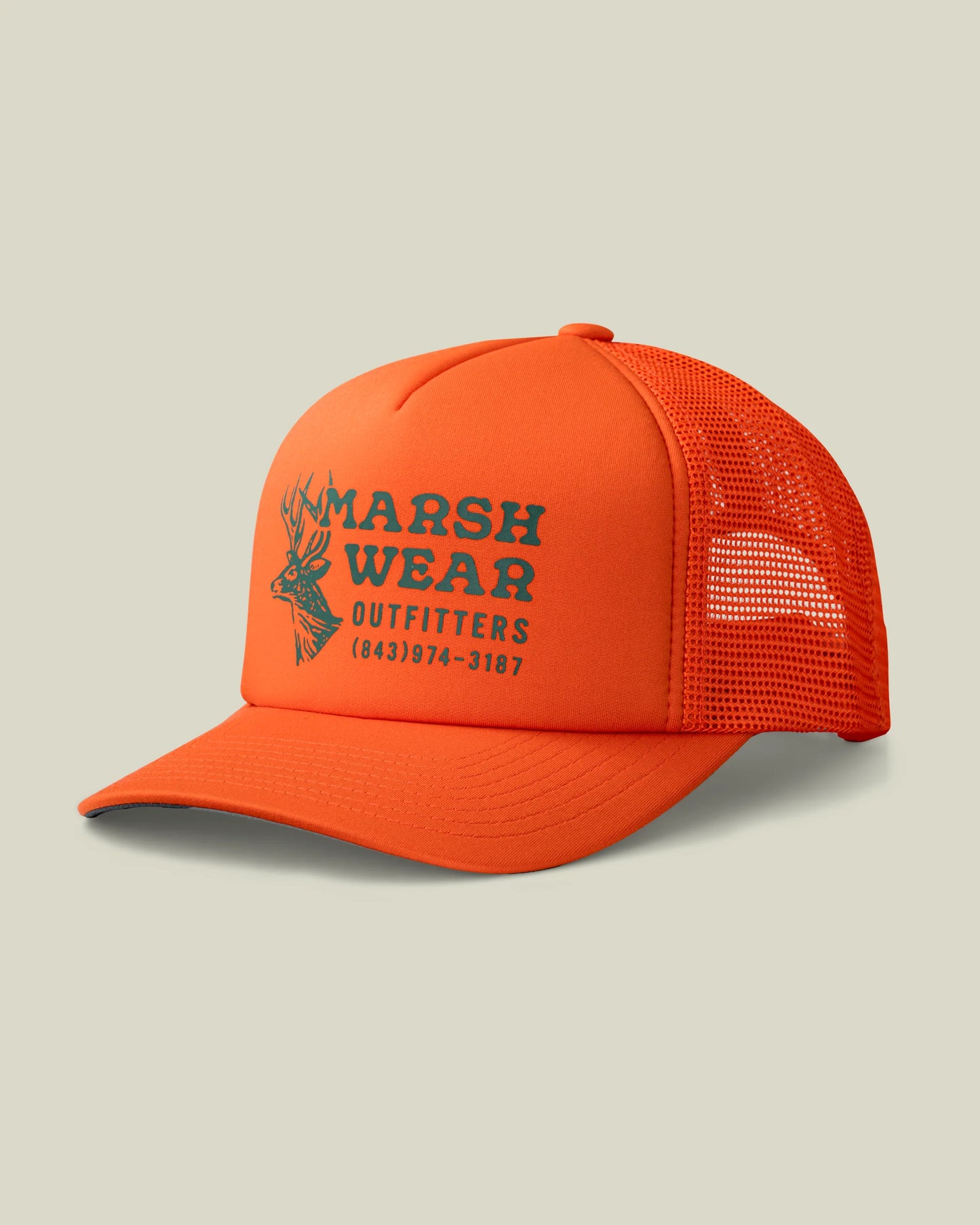 Marsh Wear Outfitter Snapback - Orange