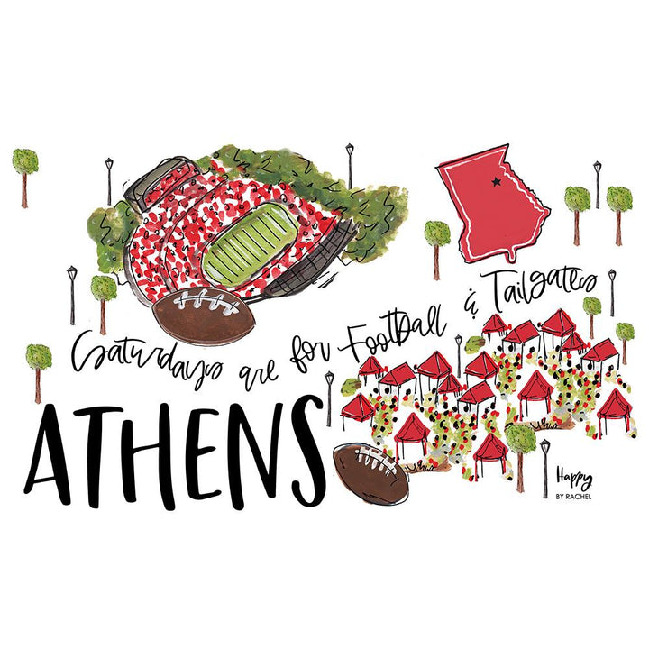 Gameday Swig Medium Cup Coolie - Saturdays In Athens