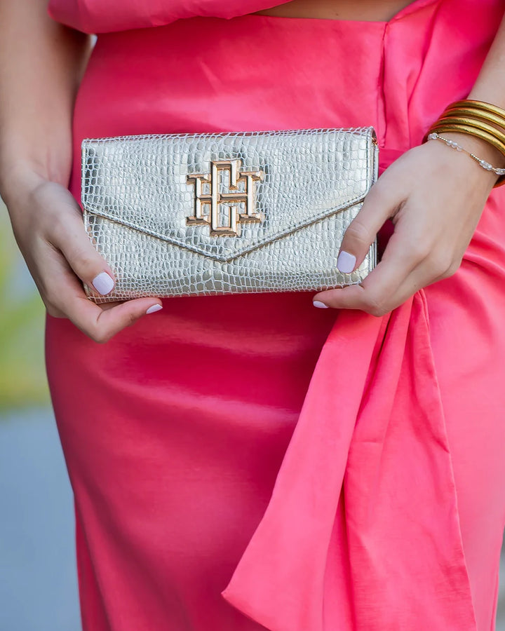 CH Carlington Clutch/Crossbody - Gold EC