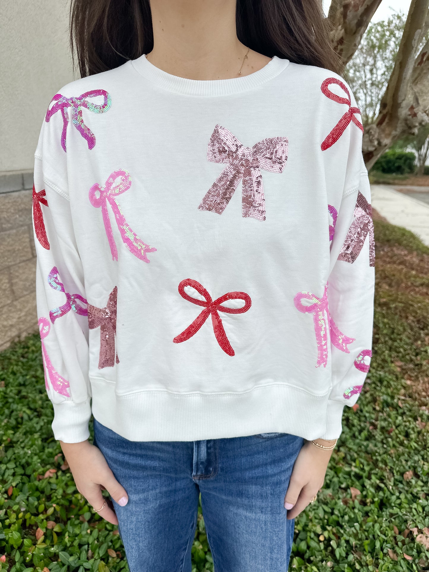 MS Millie Sweatshirt - Bows