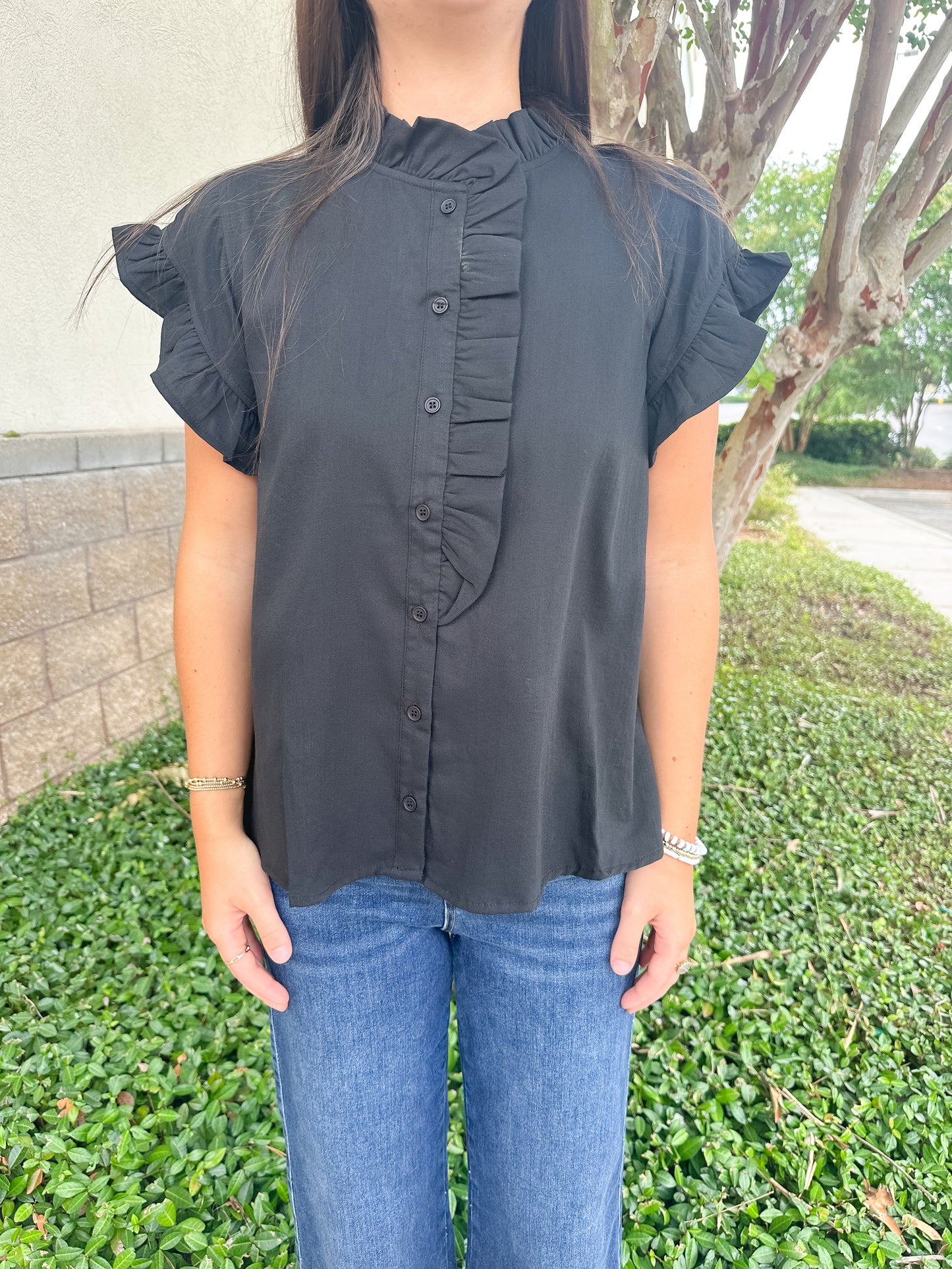 Luna Ruffle Top