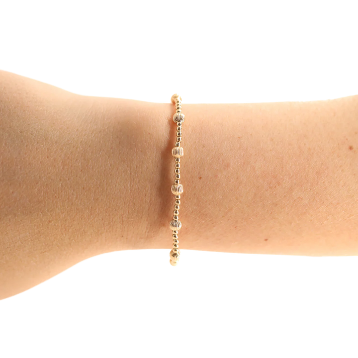 Beaded Blondes Lively Fluted Bracelet