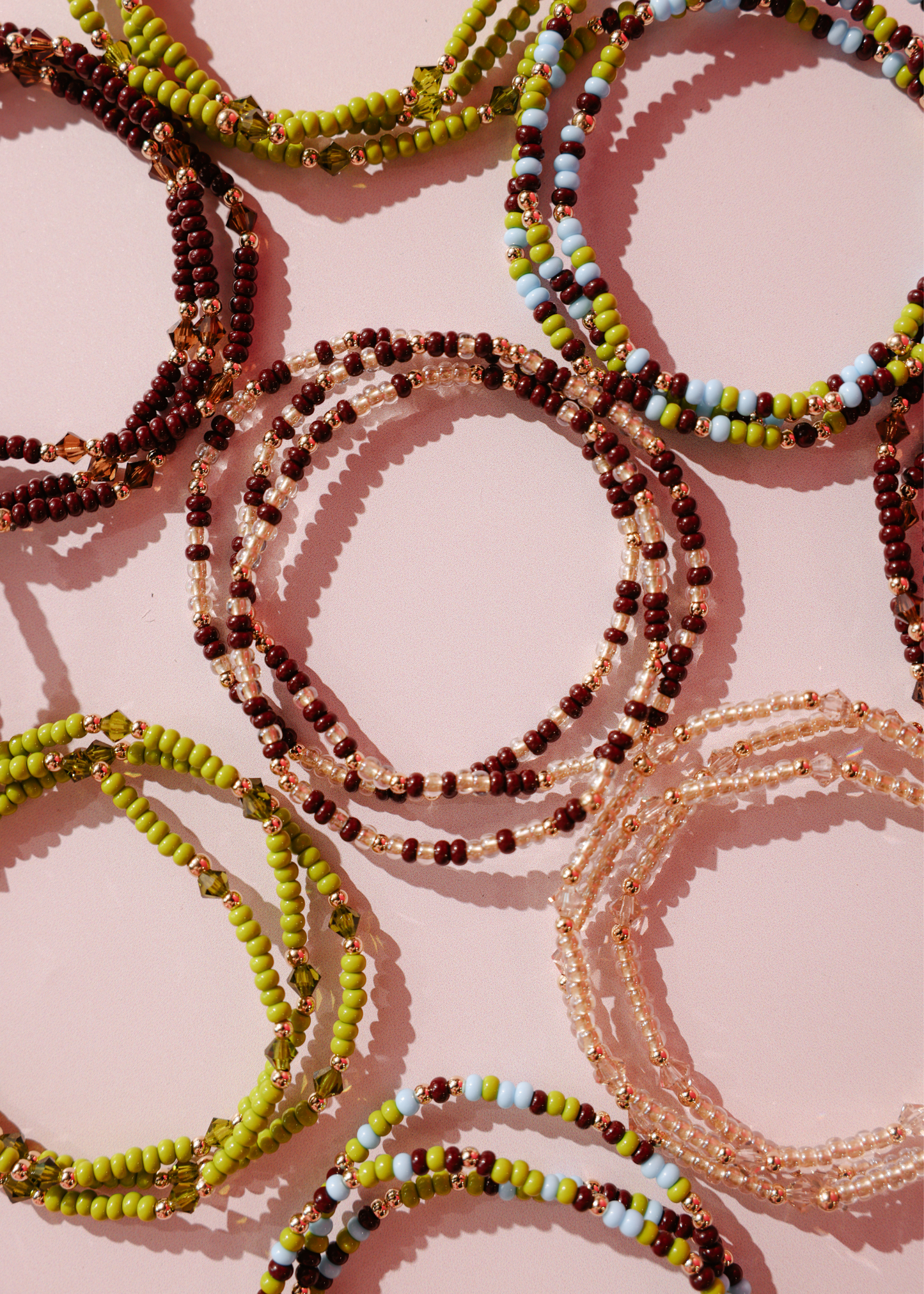 Peaceful Pine Sprinkle Bracelet: Standard 6.75 inch