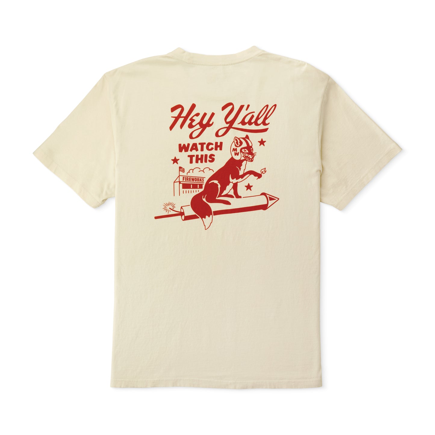 Marsh Wear Men’s S26 Watch This S/S T-Shirt - Vintage White