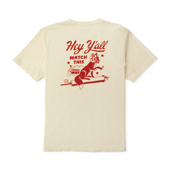 Marsh Wear Men’s S26 Watch This S/S T-Shirt - Vintage White