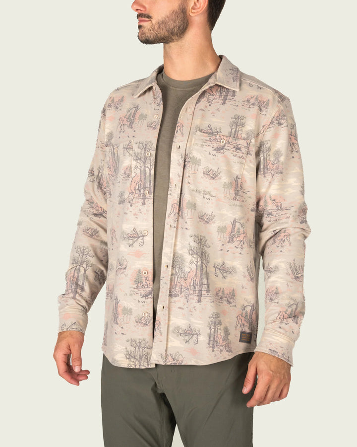 Marsh Wear Men’s Fireside Overshirt - Butterscotch