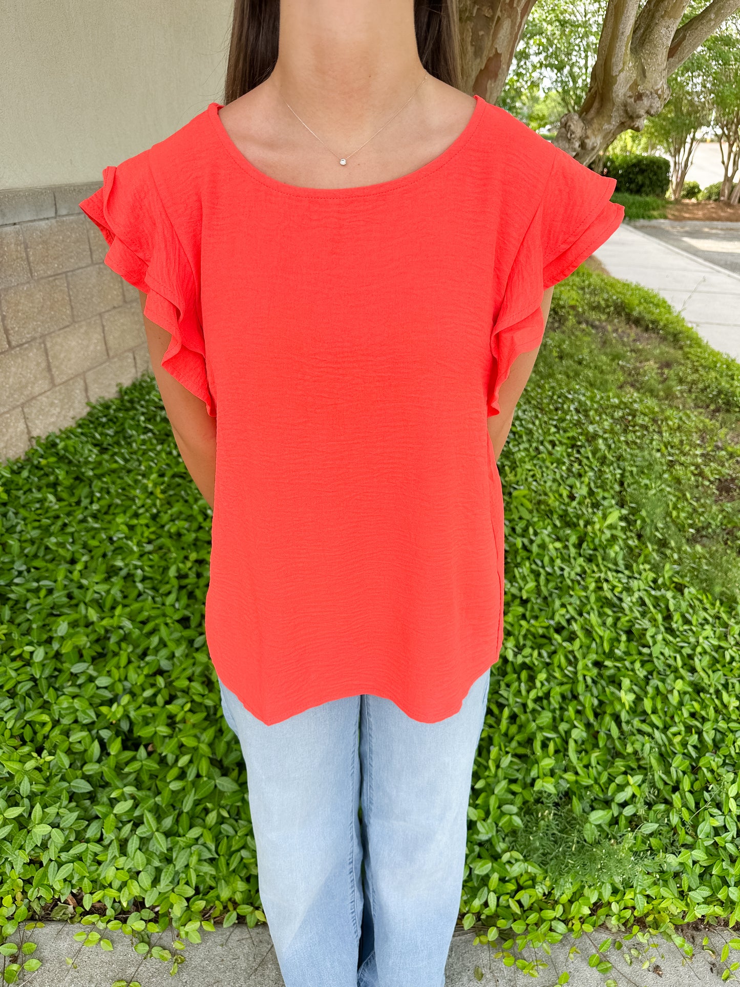 Murphy Top - Coral
