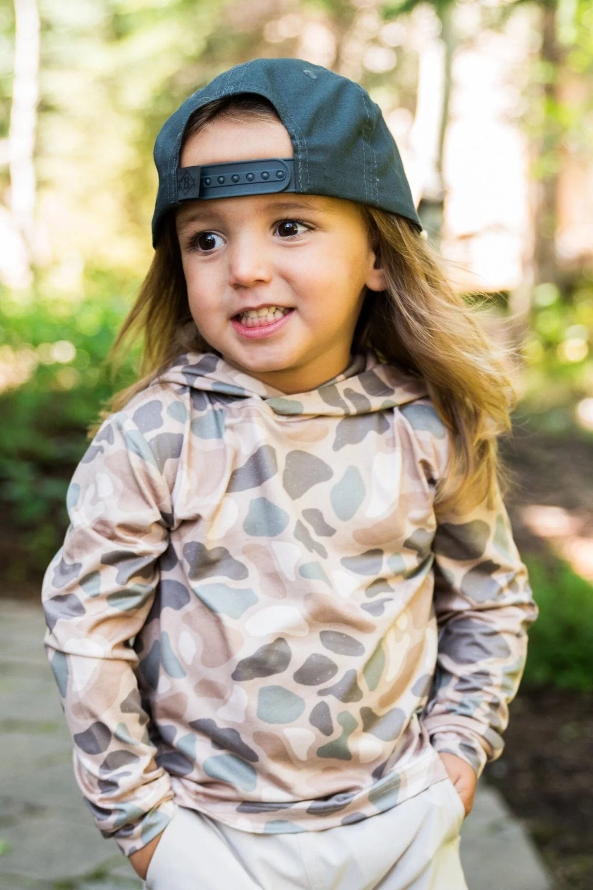 Burlebo Youth Performance Hoodie - Pintail Camo