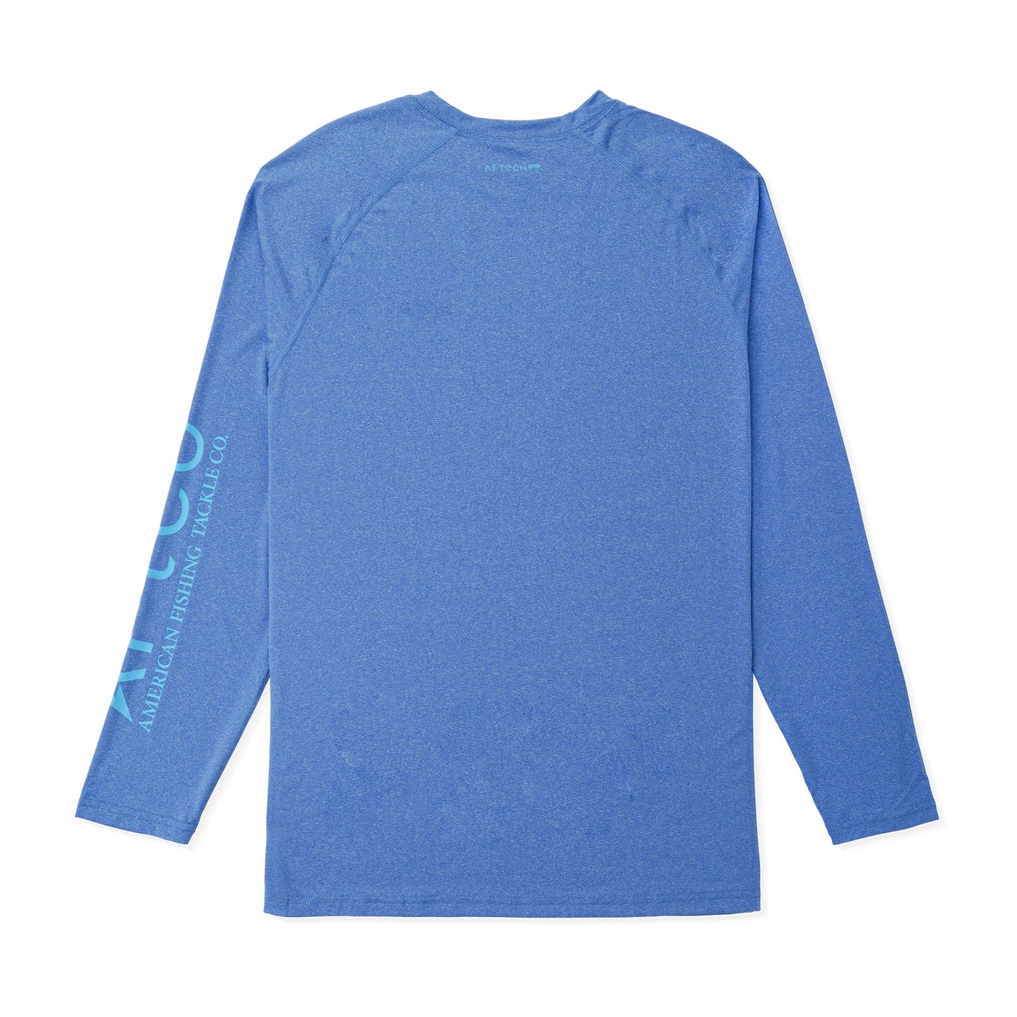 Aftco Men’s Samurai L/S Tee - Brilliant Blue Heather