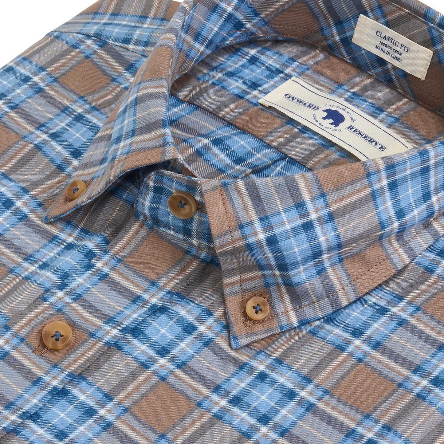 Onward Reserve Adgers Featherweight Flannel - Walnut