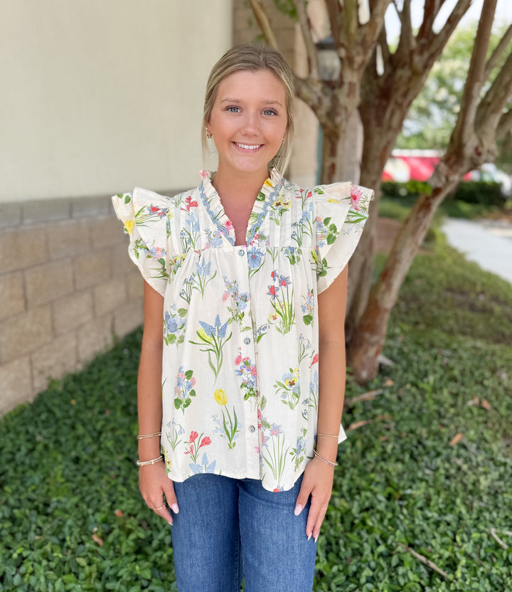 Maeve Ruffle Top