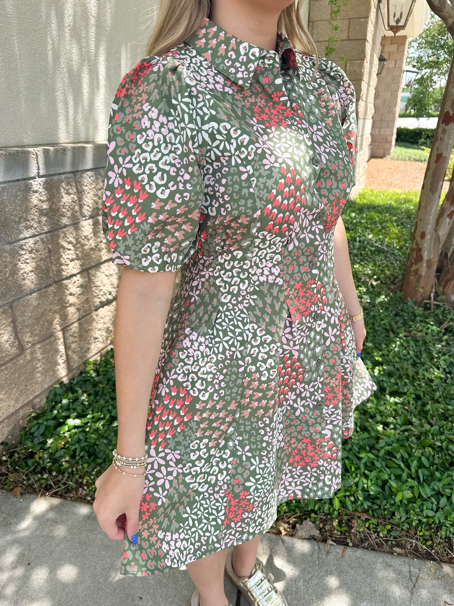 Rory Dress - Open Meadows Green