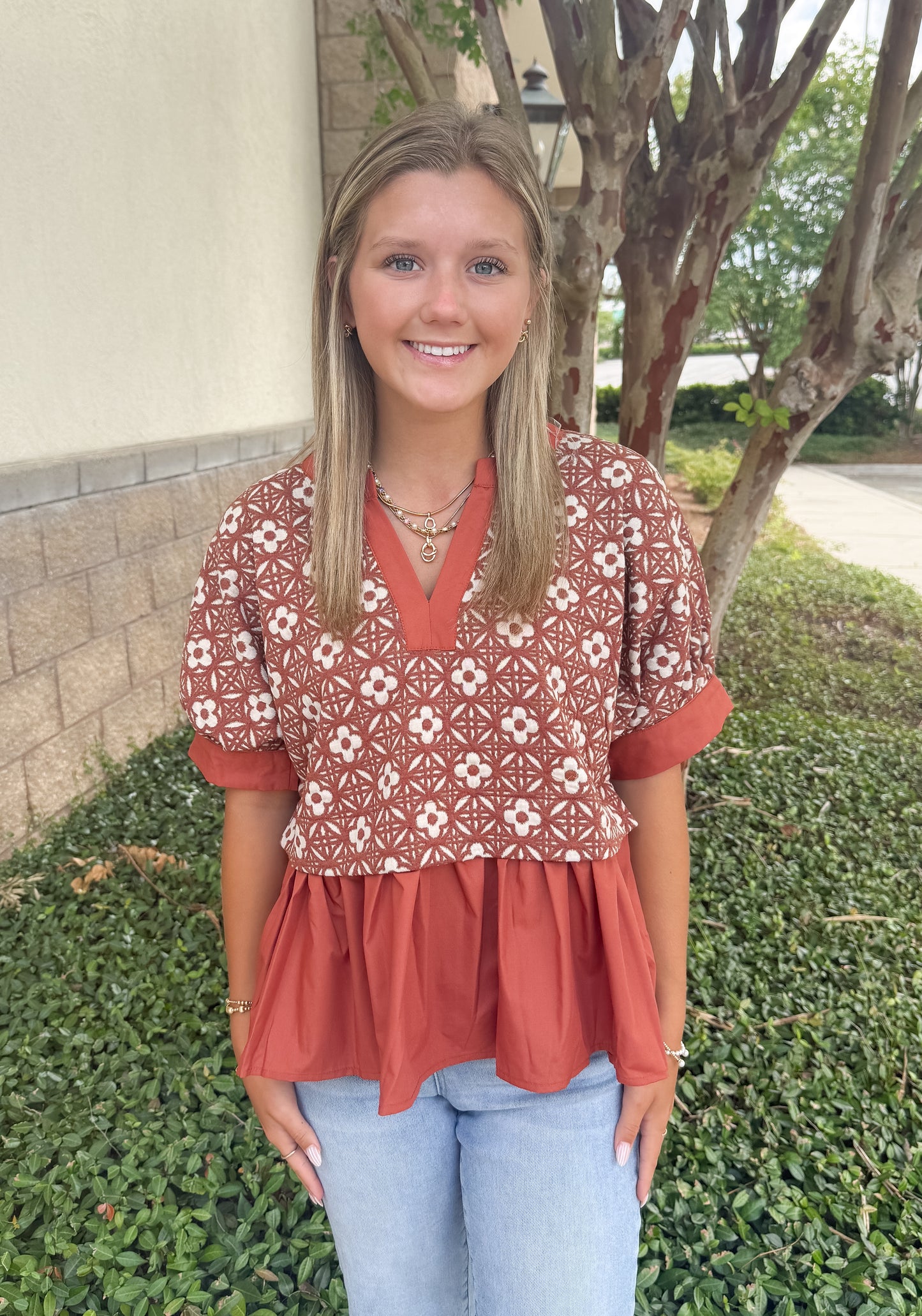 Karie Embroidered Blouse
