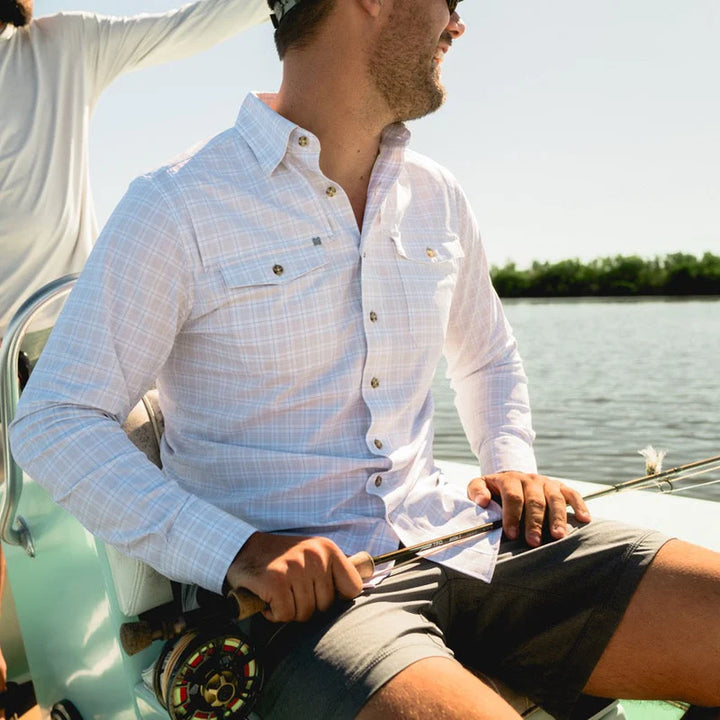 Genteal S26 Dean Vented Sport Shirt - Cambridge Blue