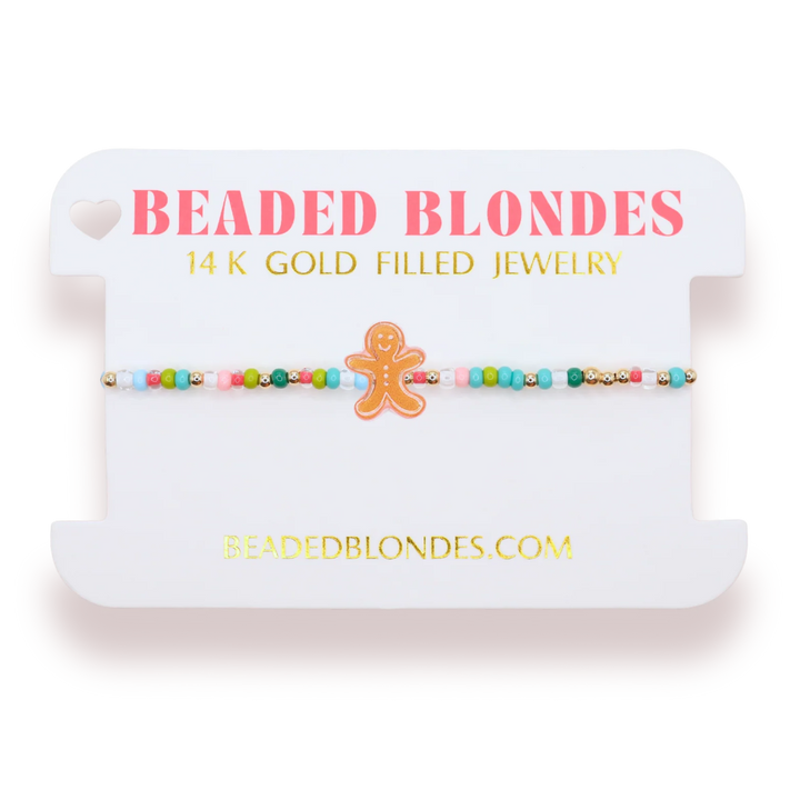 Beaded Blondes - Gingerbread Man Sprinkle