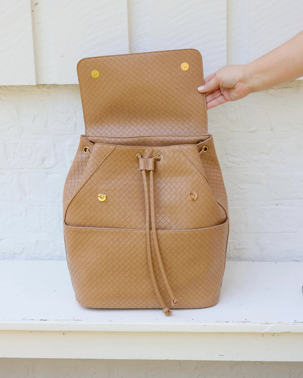 CH Bennett Backpack - Woven Tan