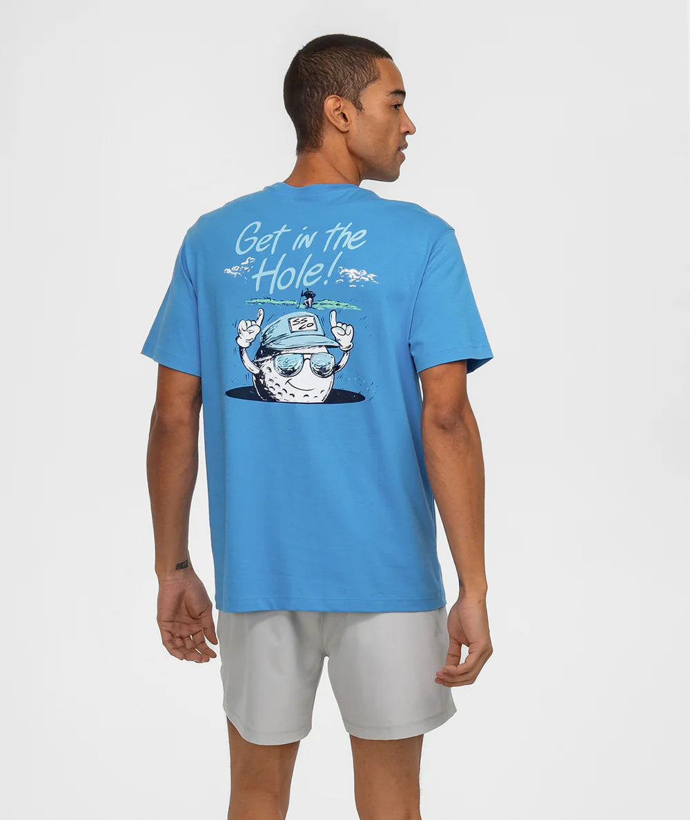 SSCO Men’s Get in the Hole S/S T-Shirt - Azure