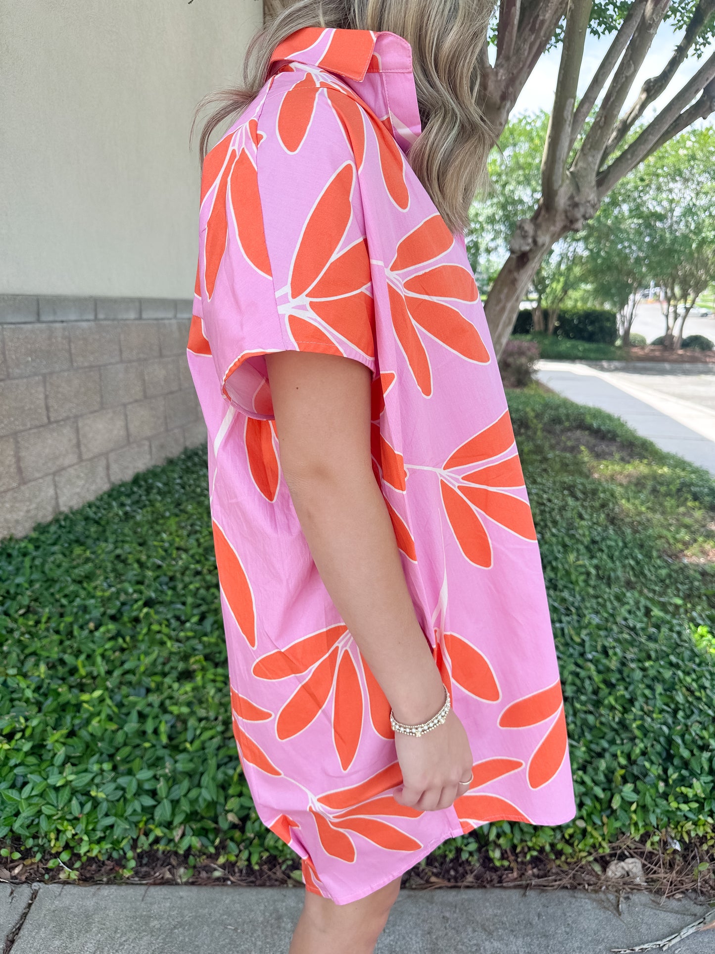 Flora Shirt Dress