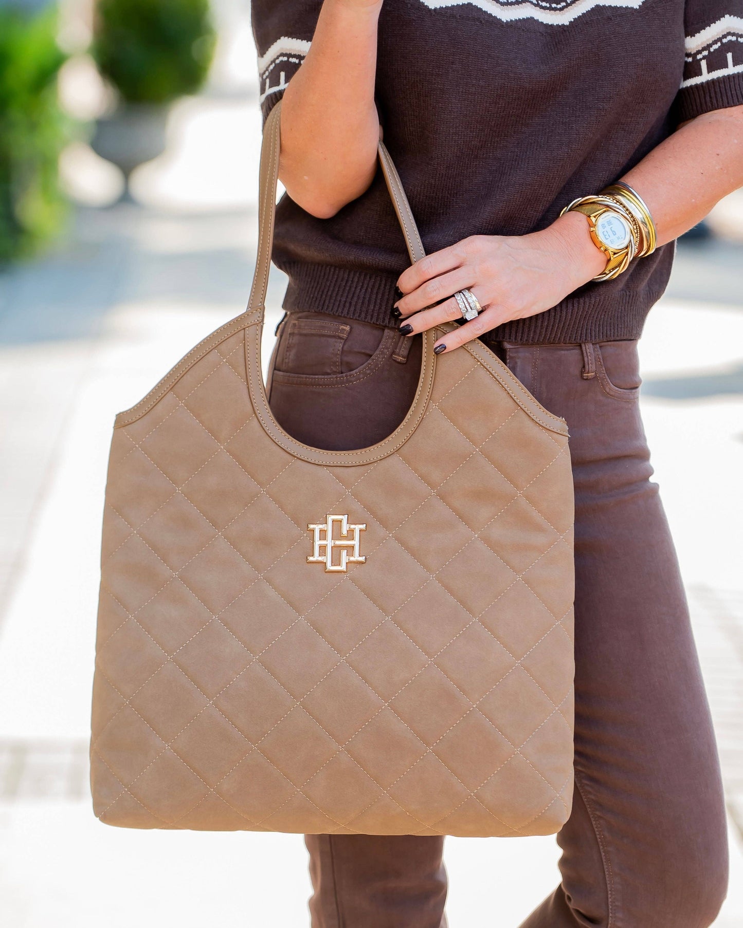CH Greyson Tote Latte S LD