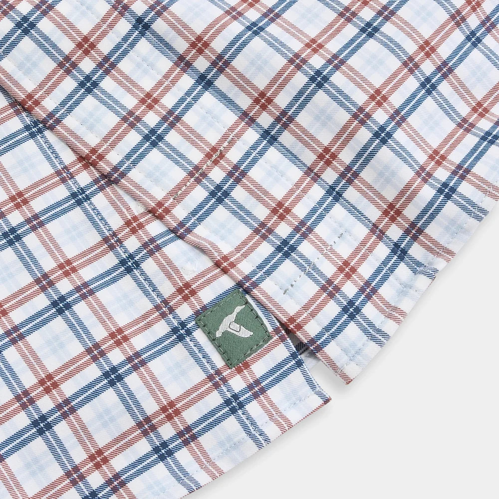 Genteal F26 Eaton Performance Sport Shirt - Redwood