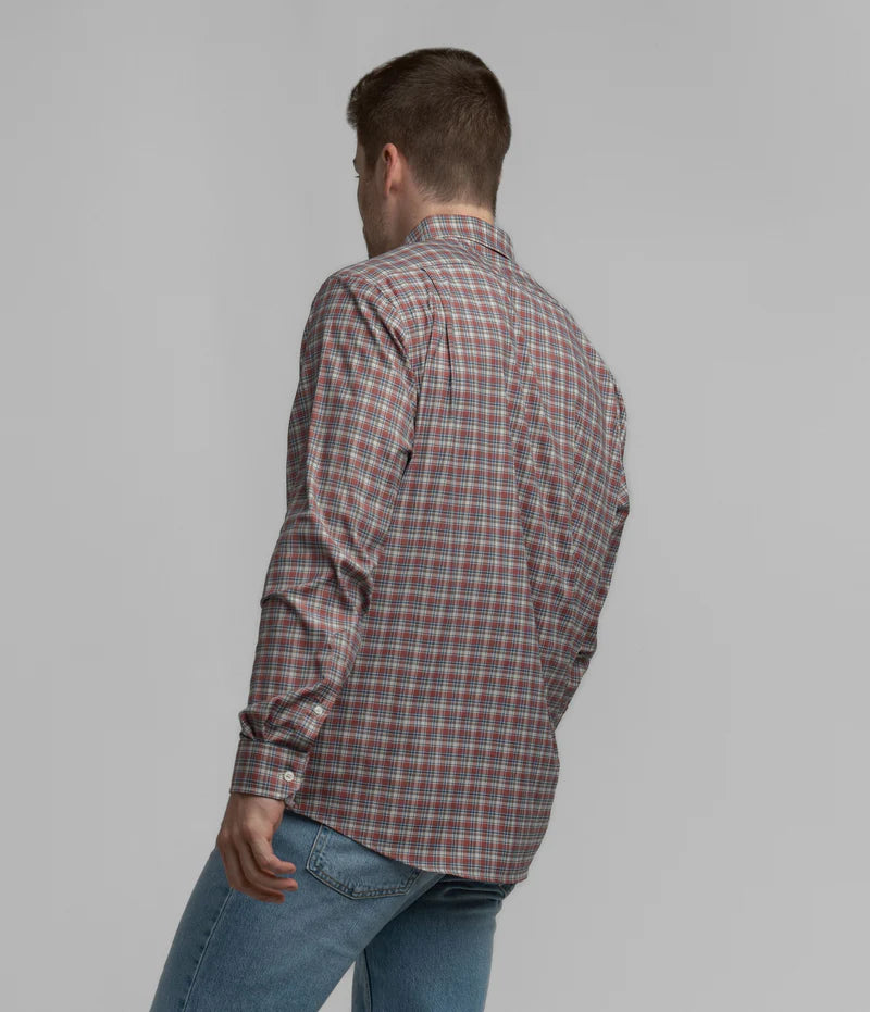 SSCO Men’s Hawthorne Plaid Button Down - Saddle