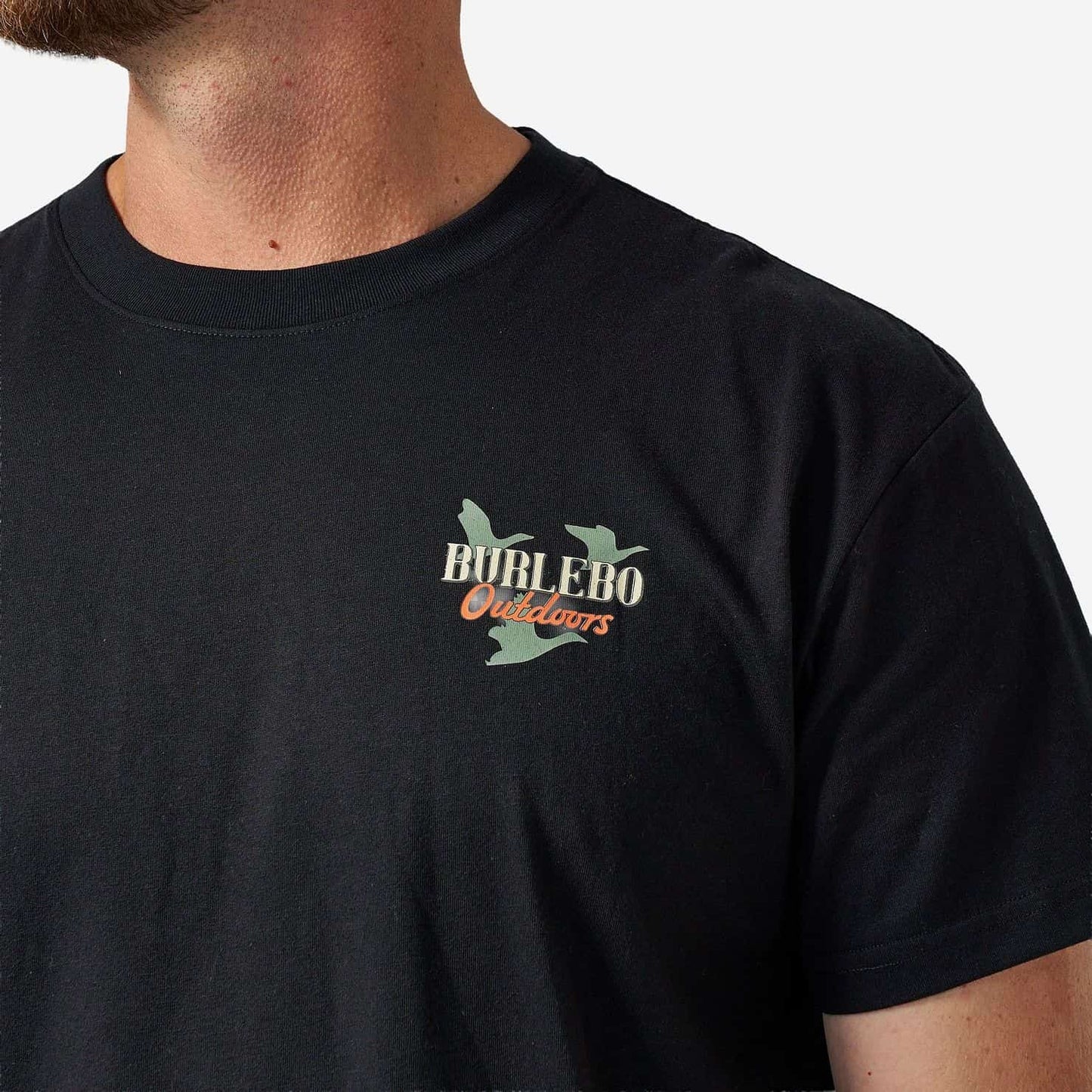 Burlebo Men’s S/S T-Shirt - Field Companion - Black