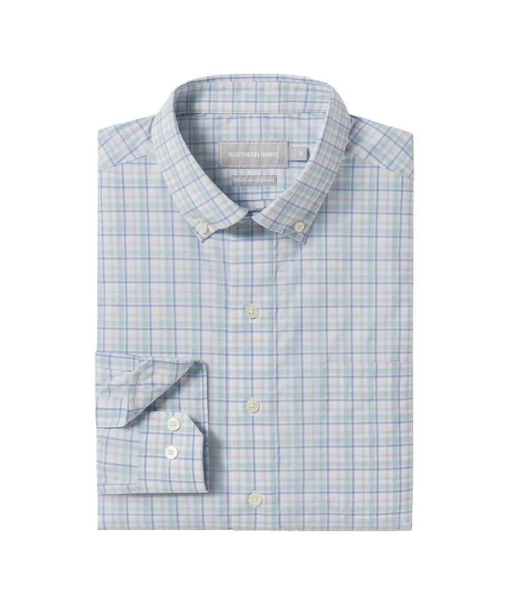 SSCO Men’s Willowbend L/S Button Down - Folkstone Gray