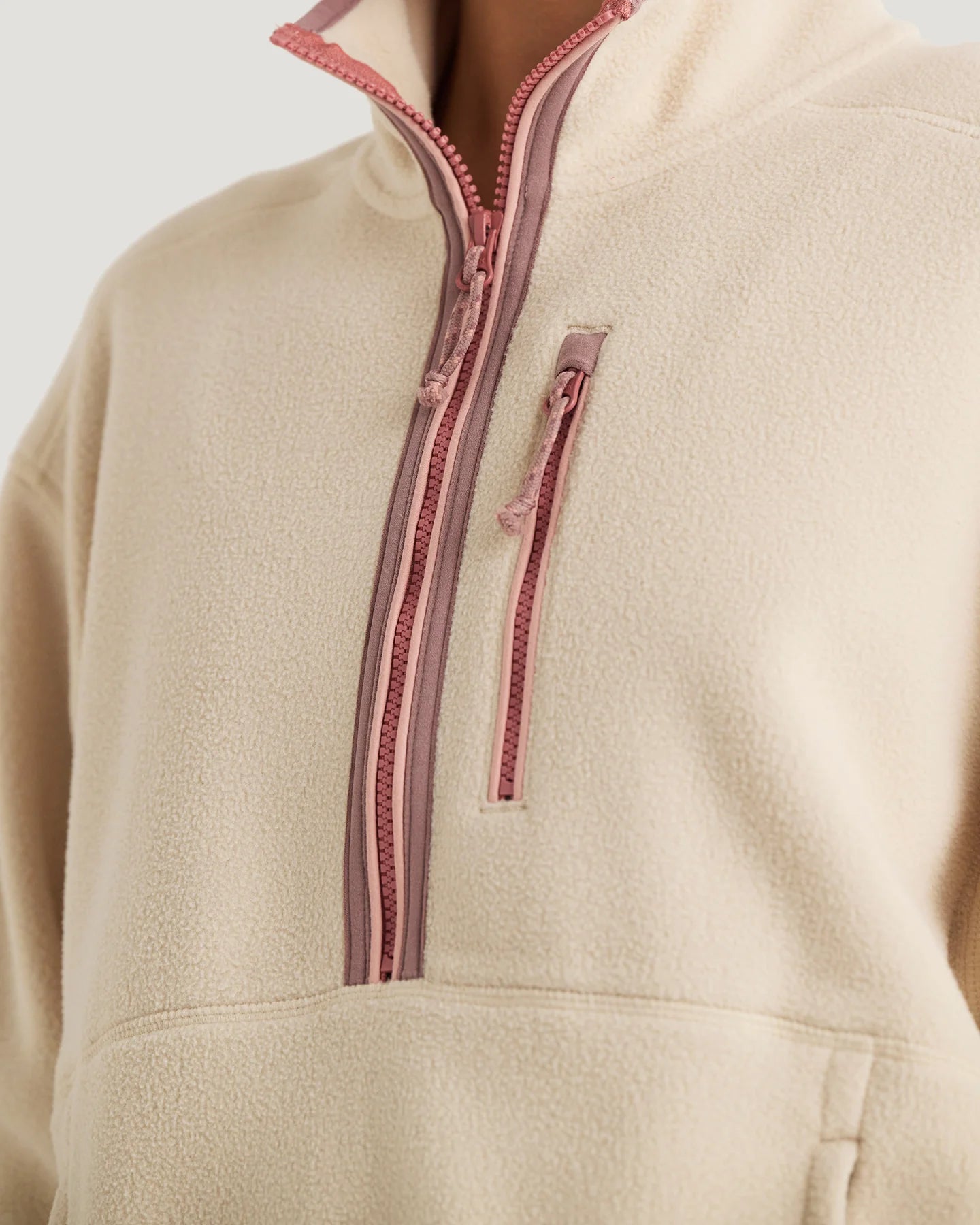 Free Fly Women’s Ashridge Fleece Half Zip - French Oak