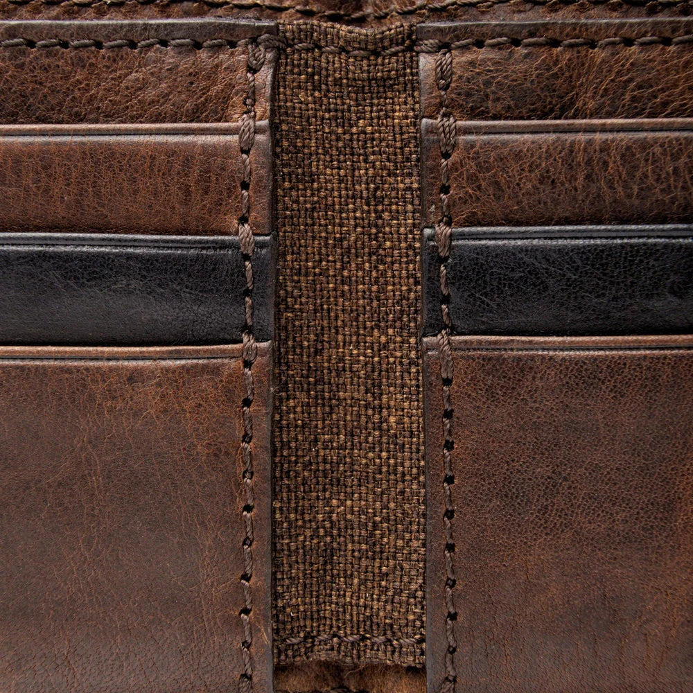 Mission Mercantile Theodore Leather Bifold Wallet
