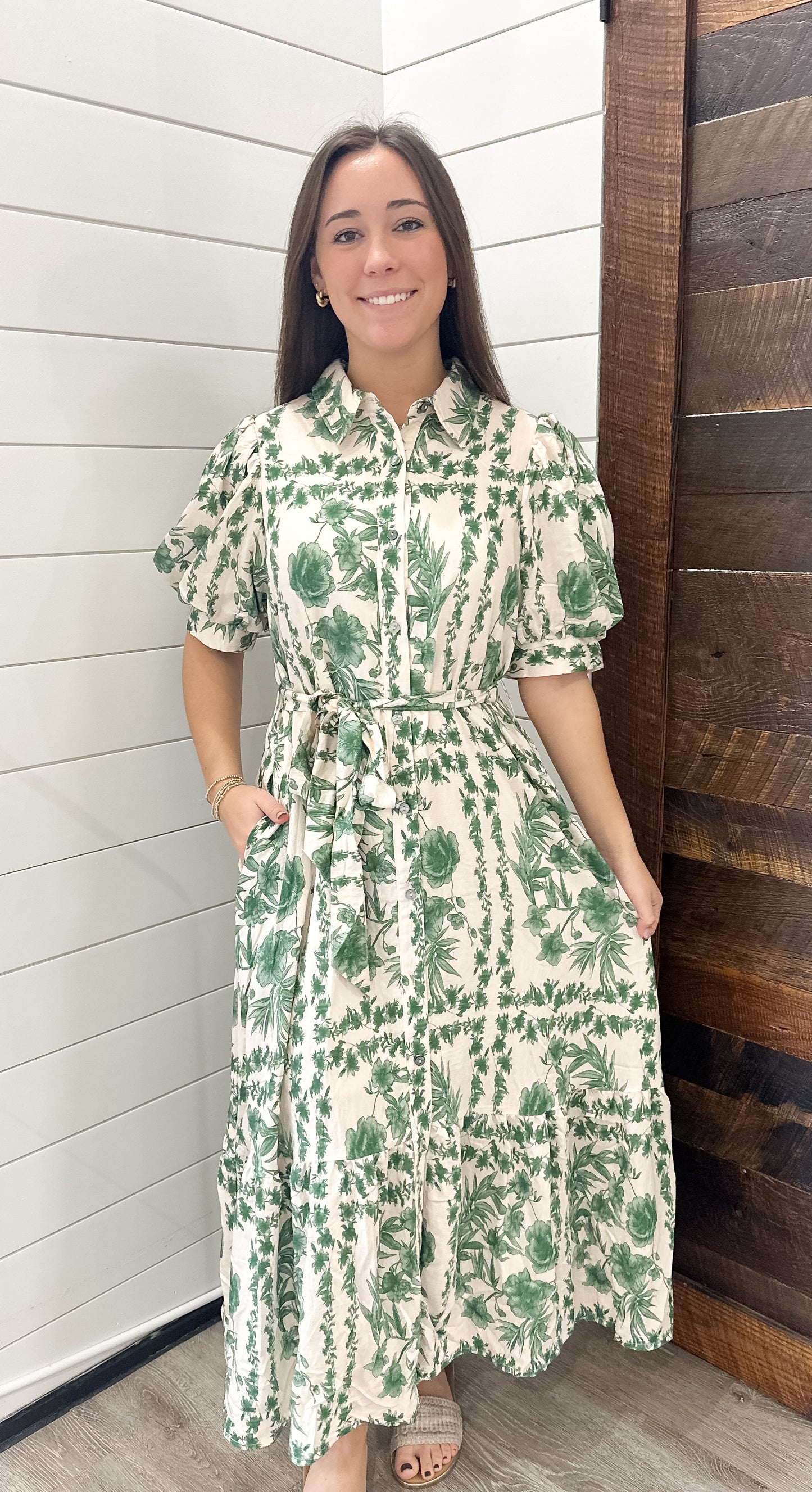 Basil Maxi Dress