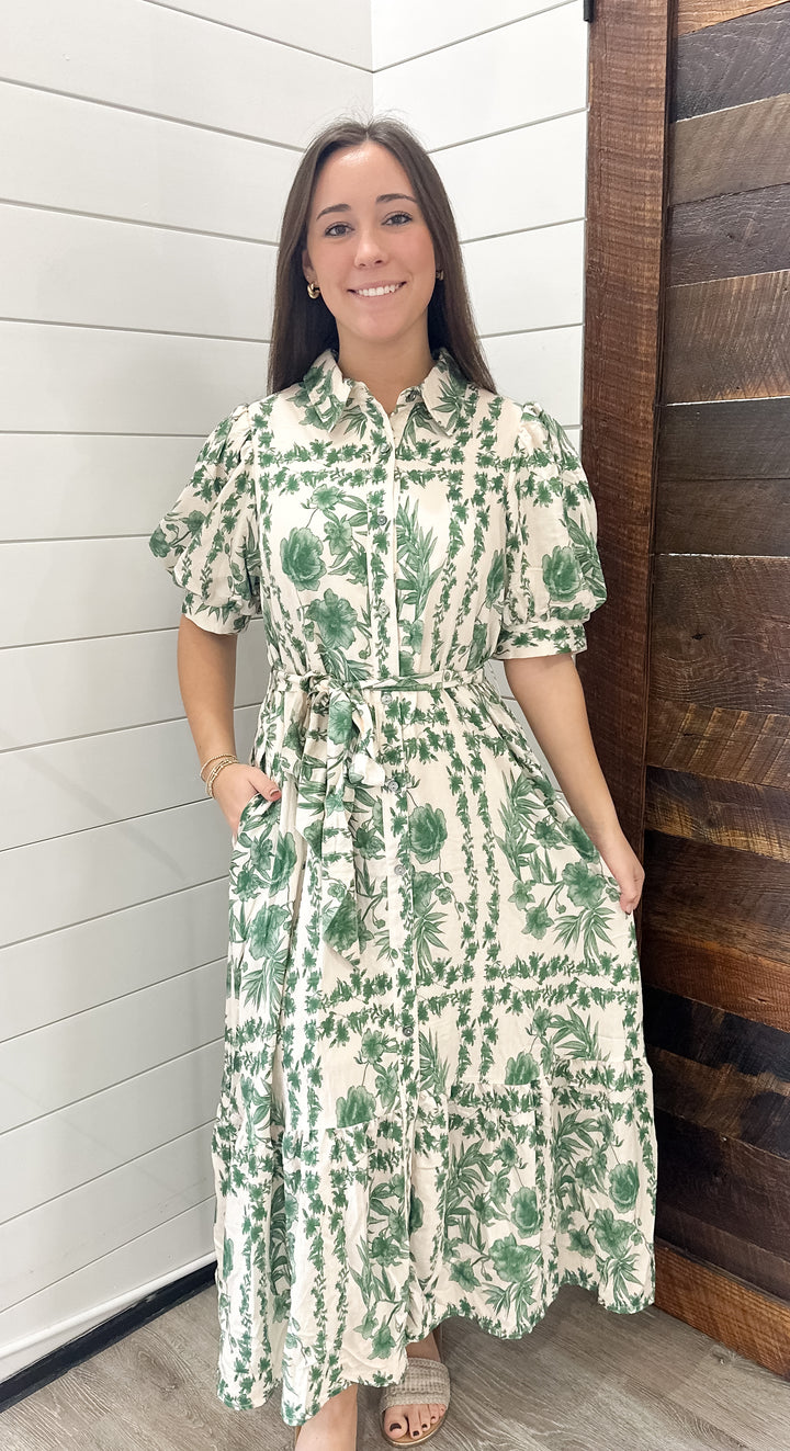 Basil Maxi Dress