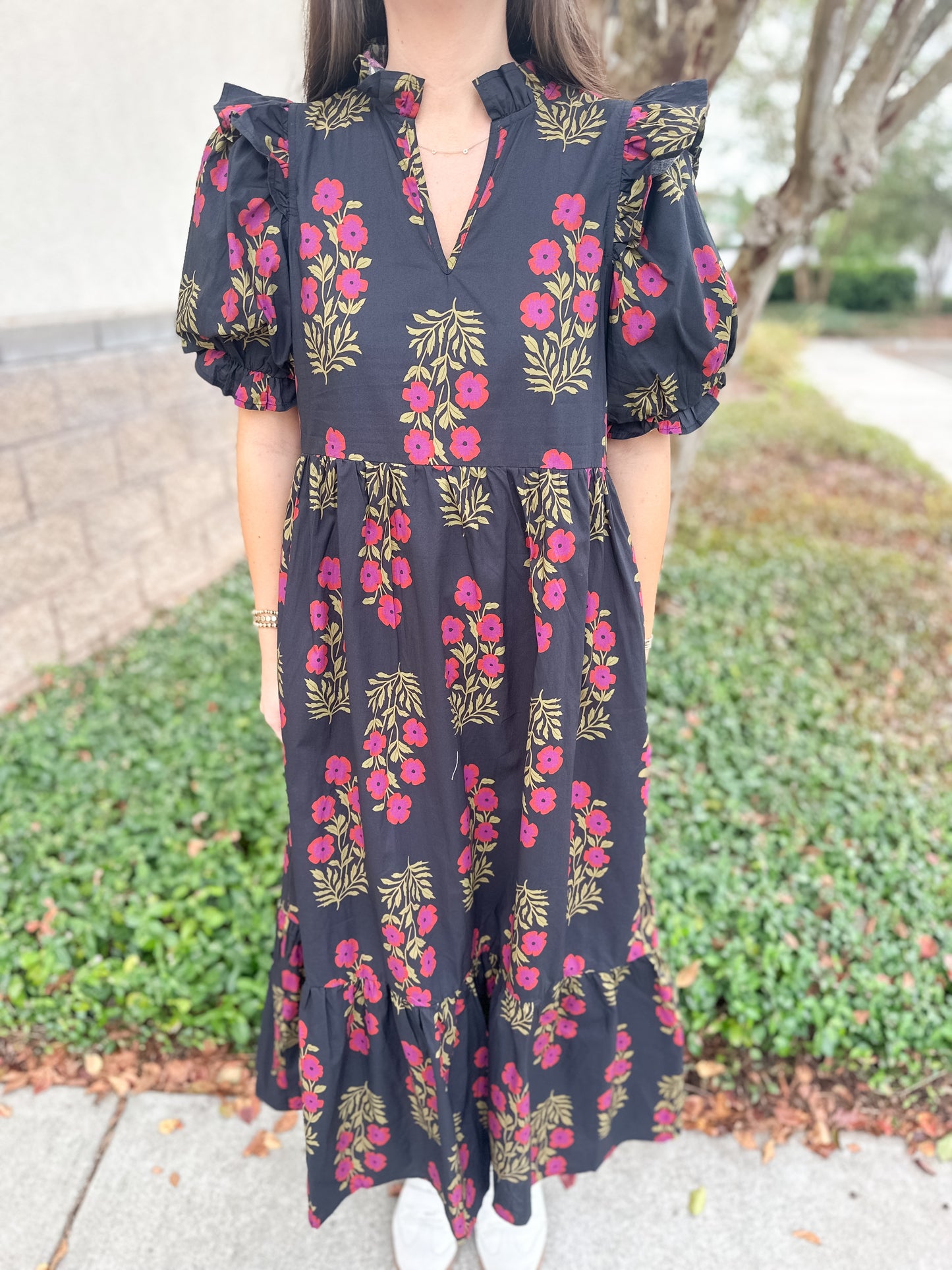 Blair Puff Sleeve Maxi