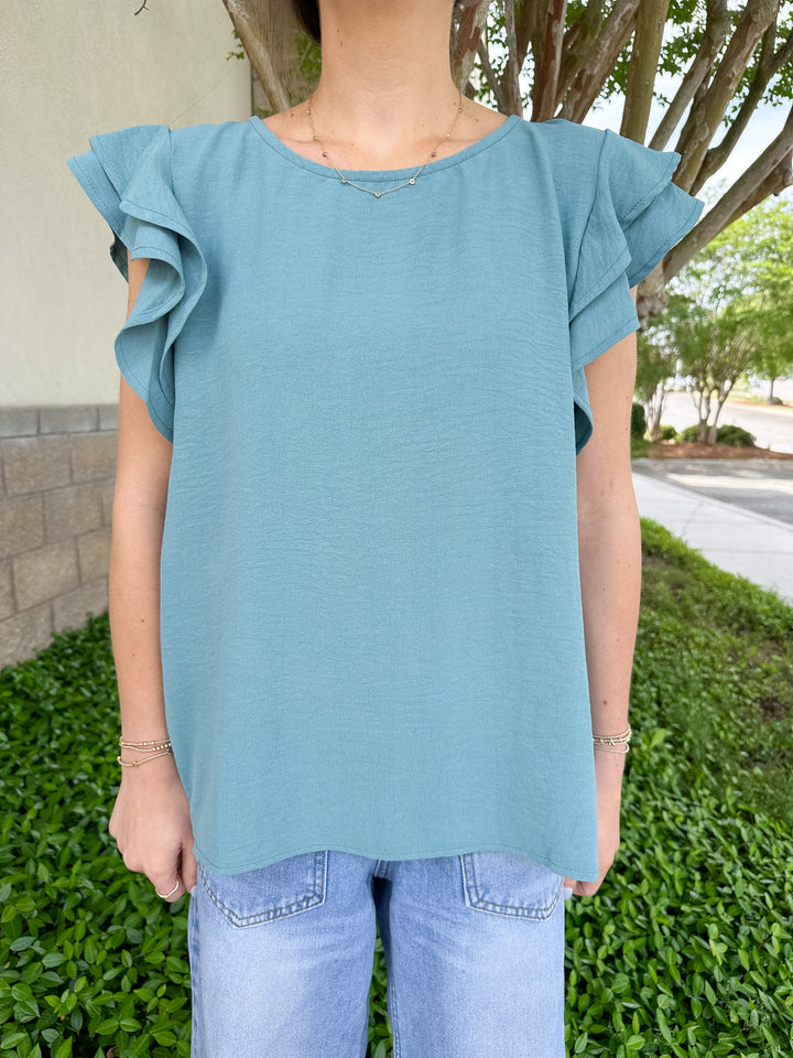 Murphy Top - Seafoam