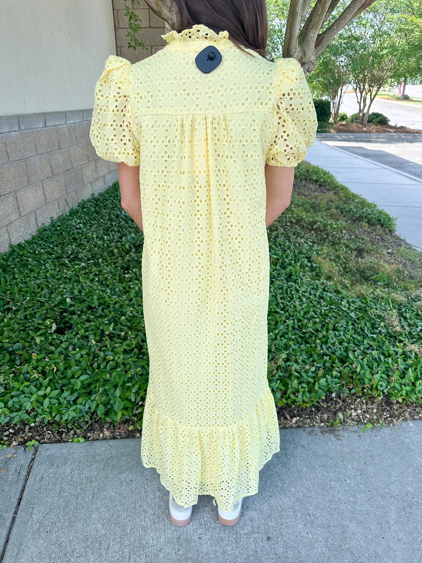 Elise Eyelet Maxi Dress
