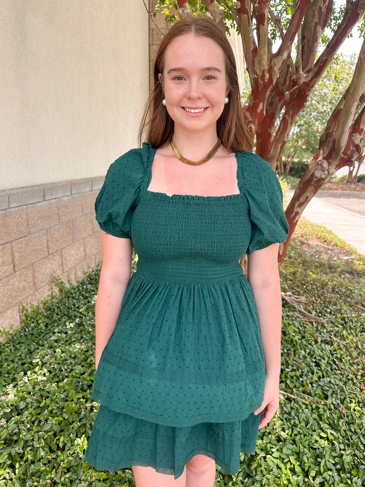 Emilia Tiered Mini Dress