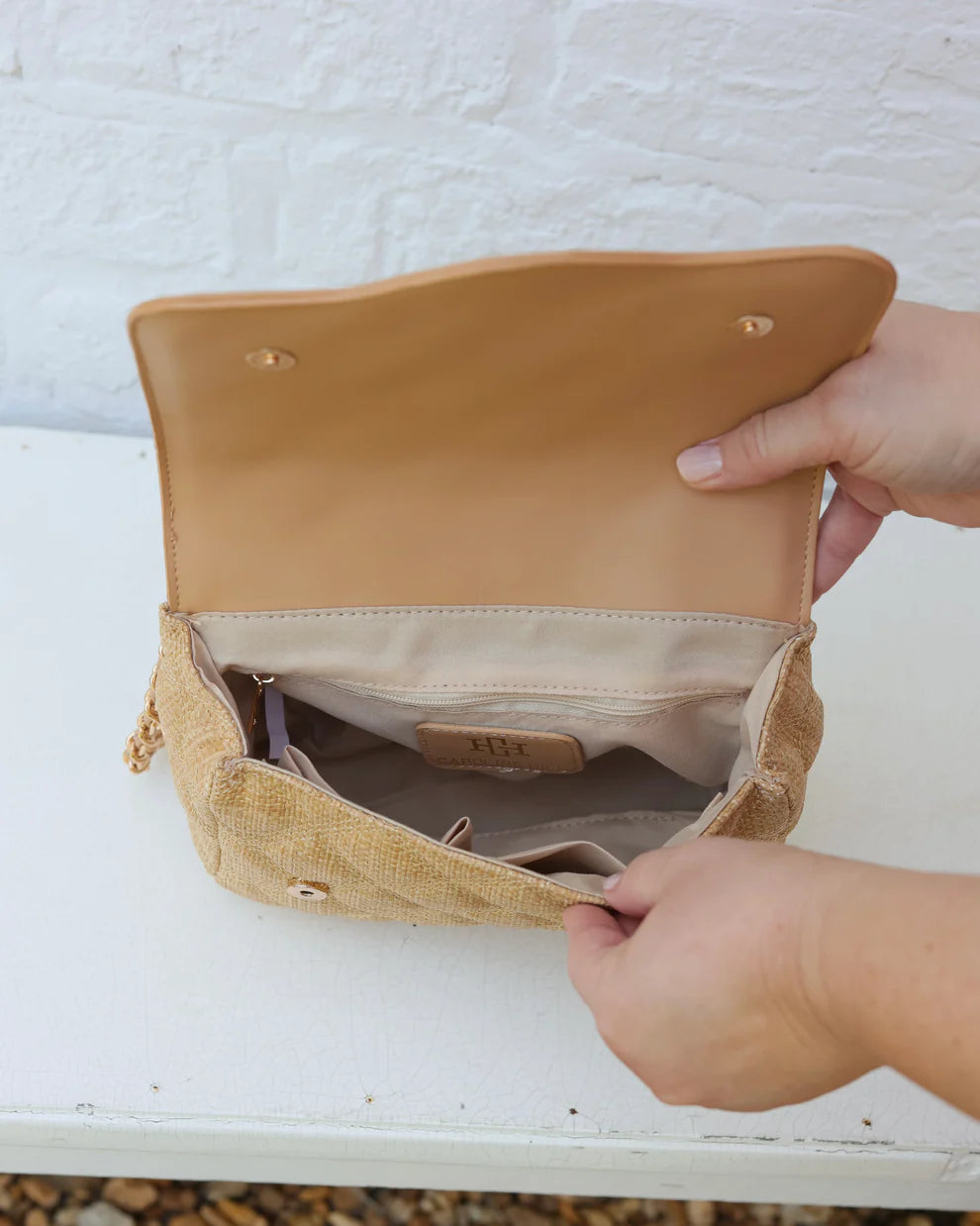 CH Elle Crossbody - Natural DQ