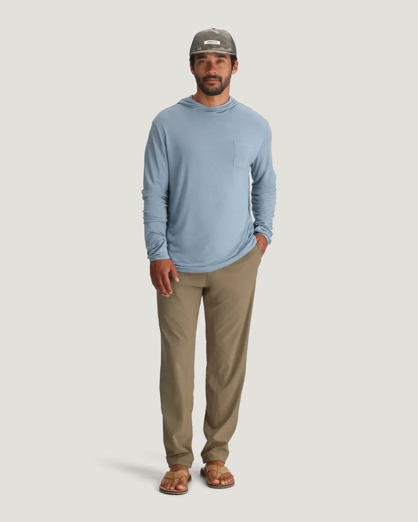 Free Fly Men’s Breeze Pant - Dark Khaki
