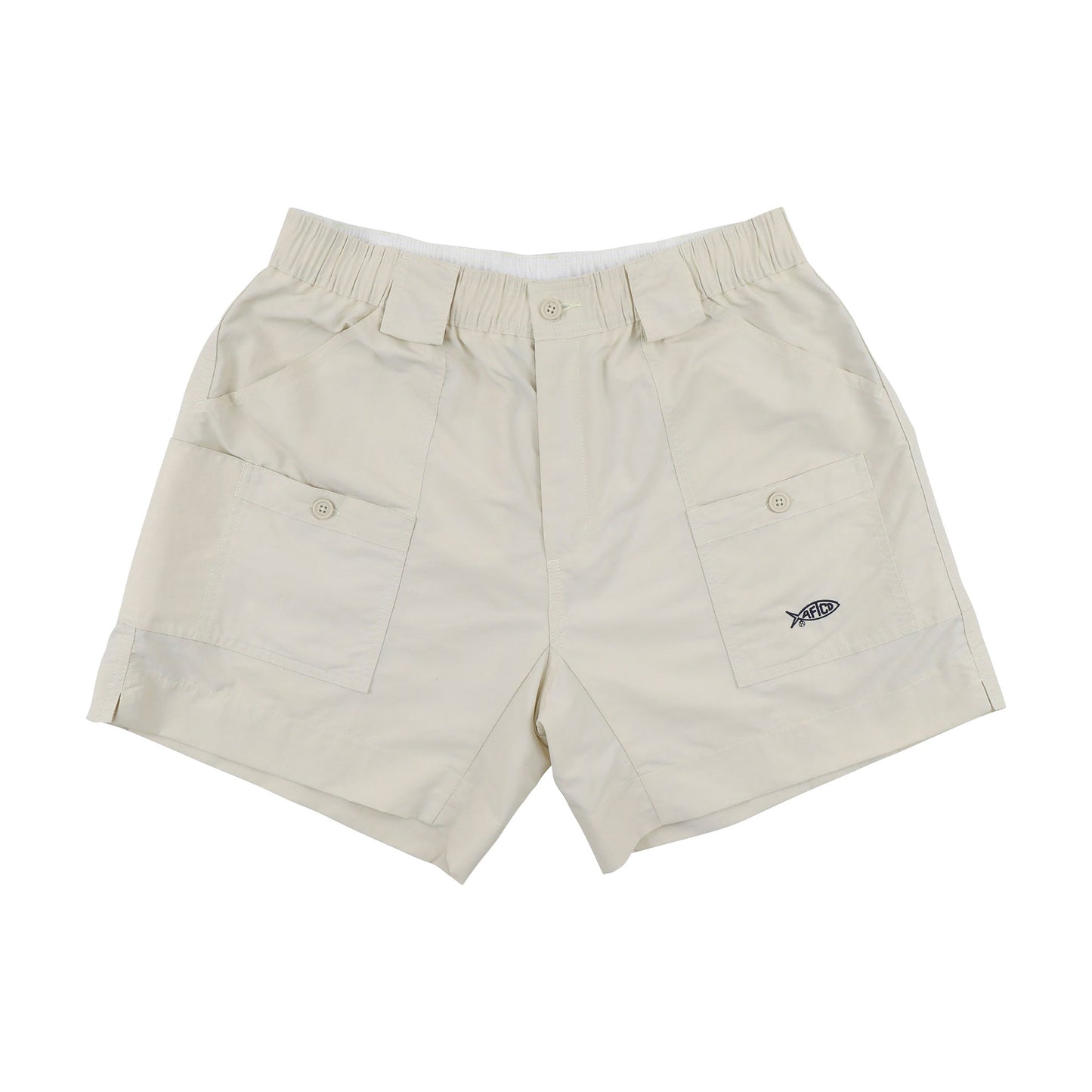 Aftco Men’s Original Fishing Short 6” - Natural