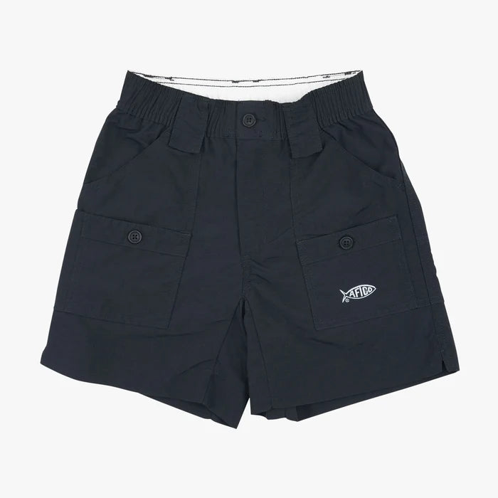 Aftco Youth Original Fishing Short - Black