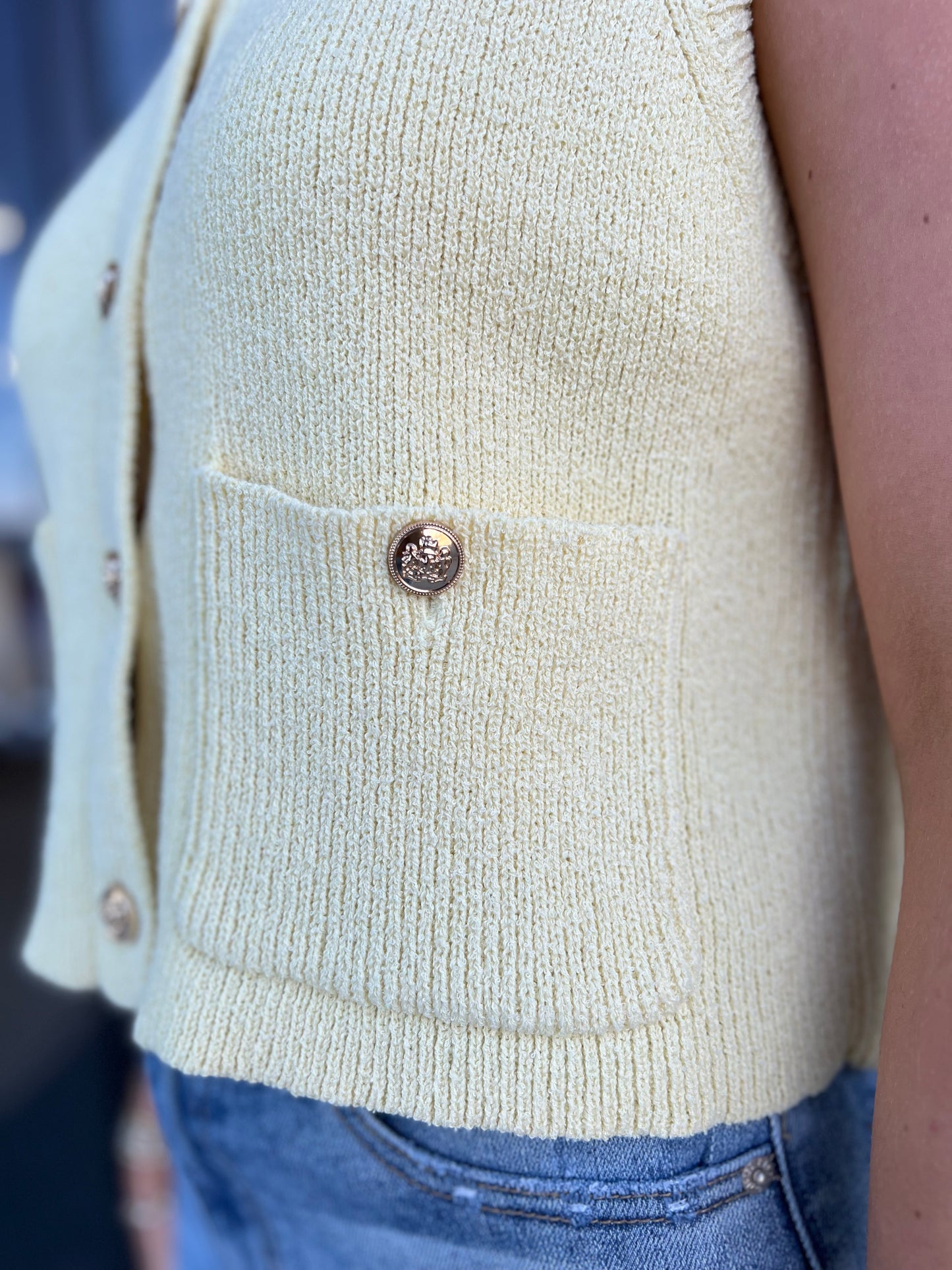 Marigold Sweater Vest