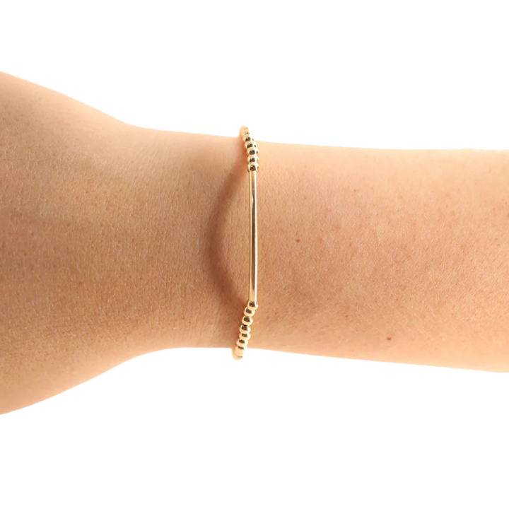 Beaded Blondes Bar Bracelet