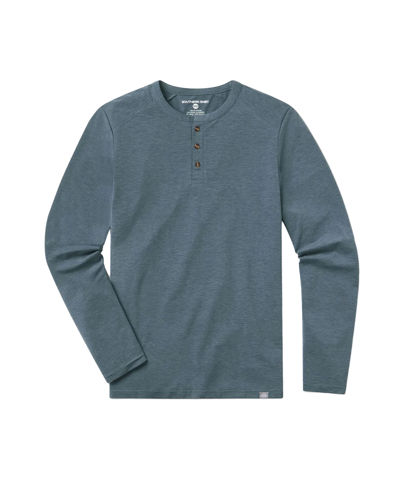 SSCO Men’s Max Comfort Henley L/S - Ozark