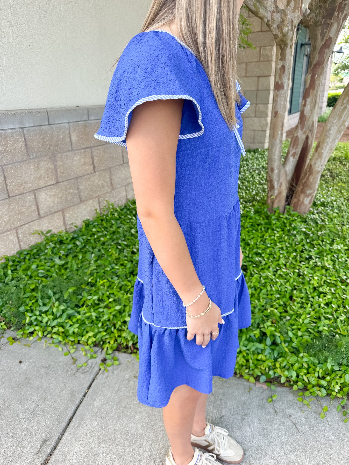 Lillian Dress - Blue