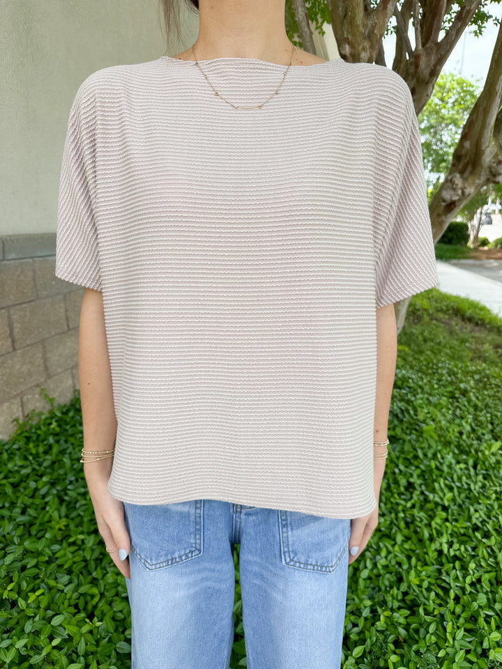 Leena Top - Taupe